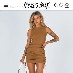 Princess Polly Military Minds Mini Dress